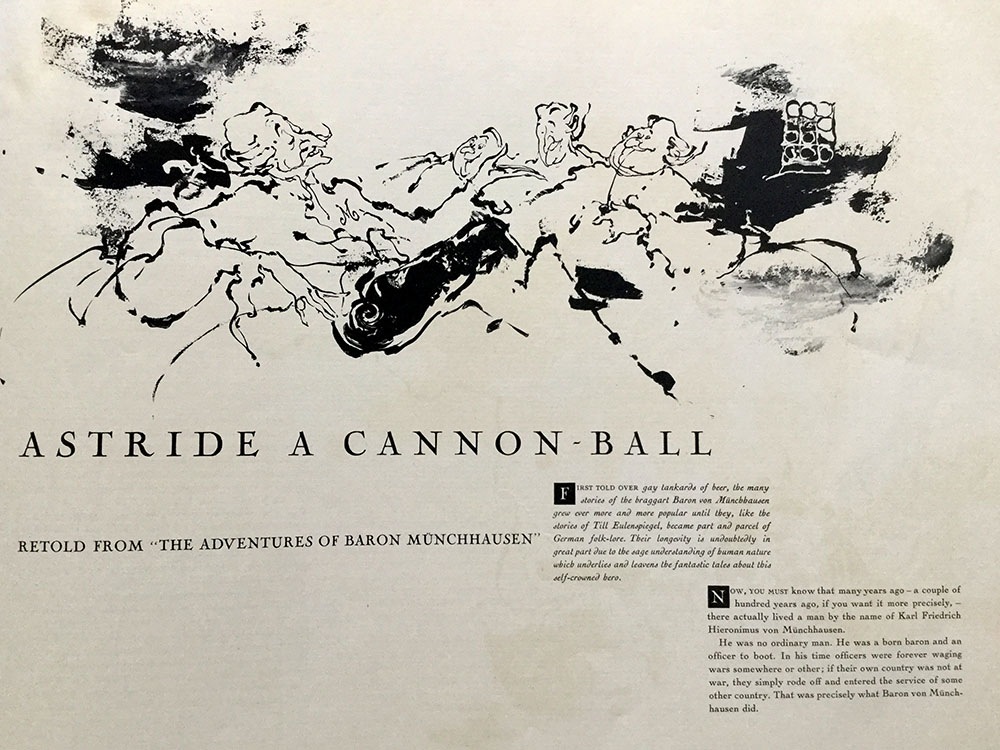 Astride A Cannonball, Germany